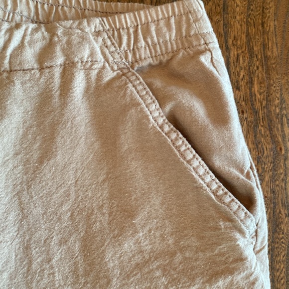 NWOT Tan Linen Wide Leg Pants - XL - Picture 4 of 7
